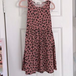Pink Mauve Animal Print Tank Dress from H&M Size 5T